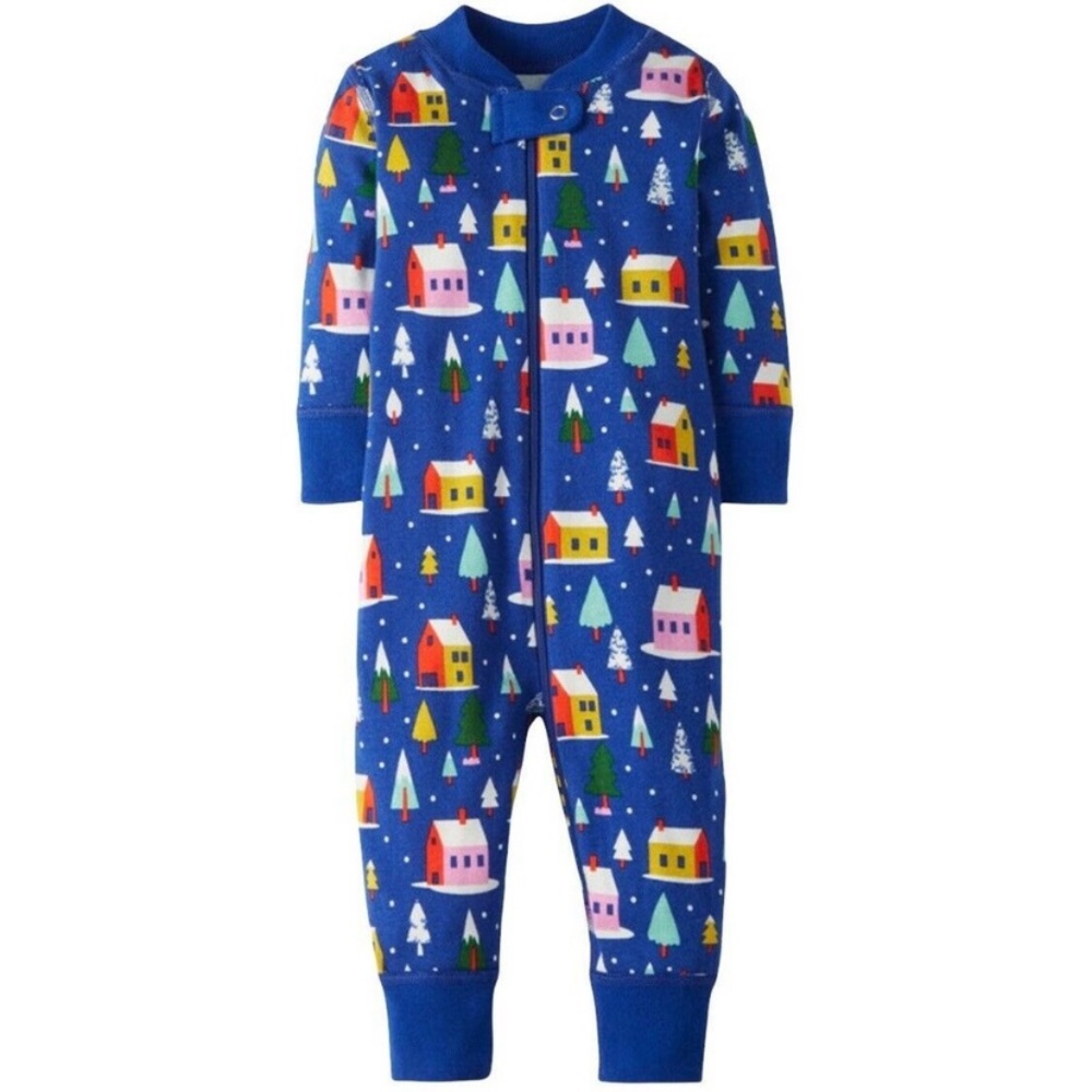 NWT Hanna Andersson Zip Pajamas